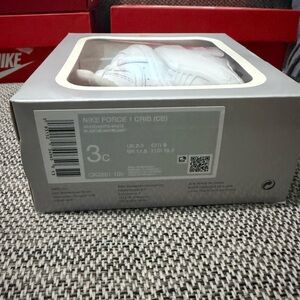 Nike White Force 1 Baby Shoes